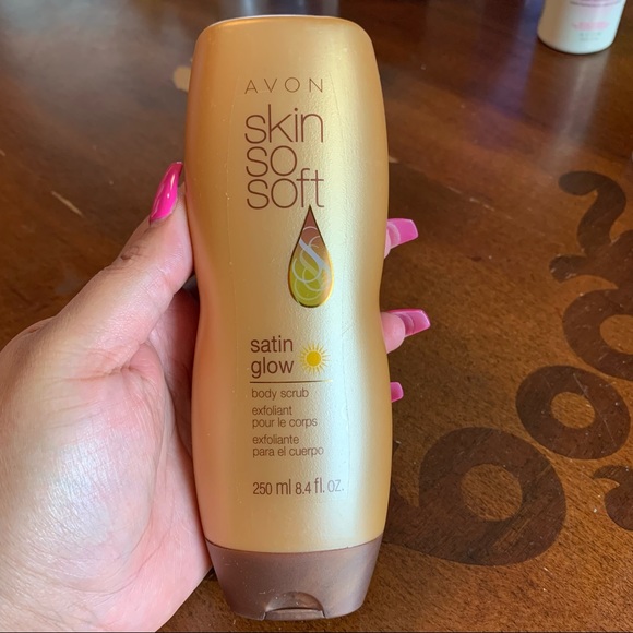 Avon Other - Avon Skin So Soft Satin Glow Body Scrub